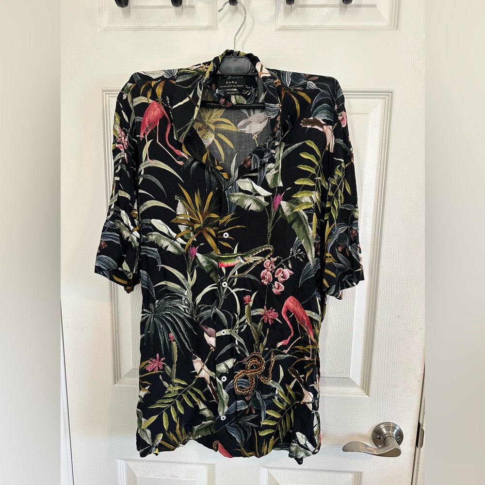 Zara mens button up